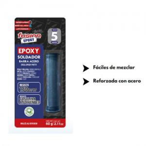 EPOXY STELL PLASTILINA 5MIN 60 GR (97475)