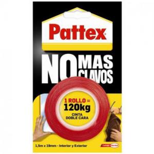 ROLLO CINTA DOBLE CARA PATTEX NO MAS CLAVOS (1403701)